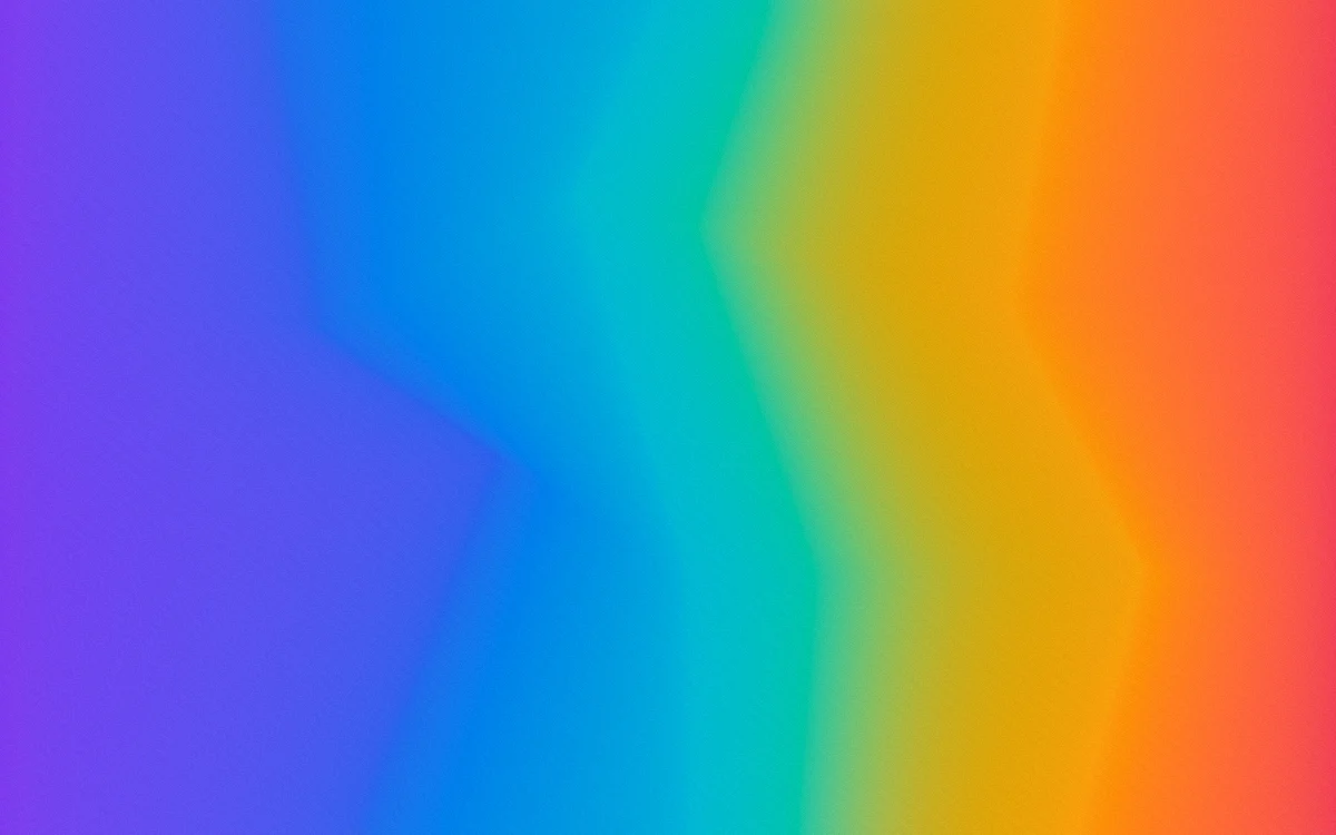 Prism: Faceted colour meetings, split into channels at the seams.